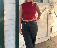 Design History - Ibis Mock Neck Sleeveless Top