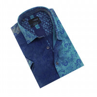 Eight X - Tiger lily Watercolor Short Sleeve Shirt