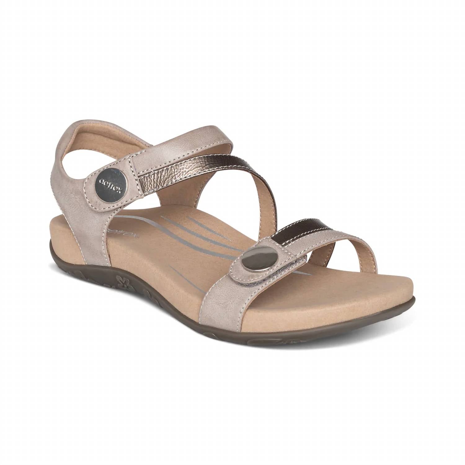 Aetrex - Women's Jess Quarter Strap Sandal