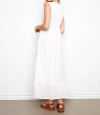 Charlie B - Applique Detail Bodice Maxi Dress