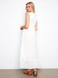Charlie B - Applique Detail Bodice Maxi Dress