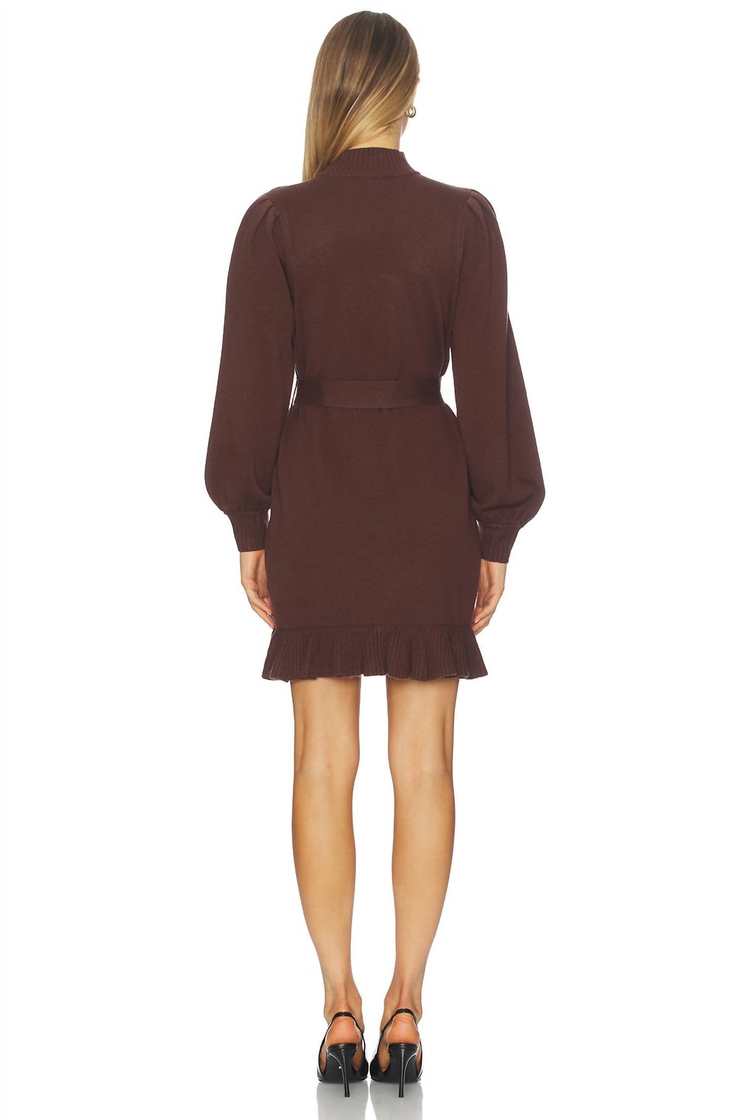Paige Julita Dress in tamarind 1 - women's dress - alternate view