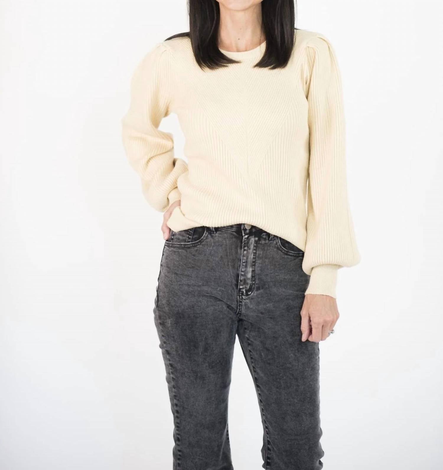 &Merci - Selina Ribbed Sweater