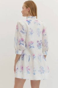Entro - Lilly Eyelet Mini Dress
