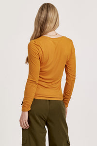 Another Love - Sophie Long Sleeve V-neck Tee