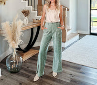 moodie Libby Pants in jade - women's pants