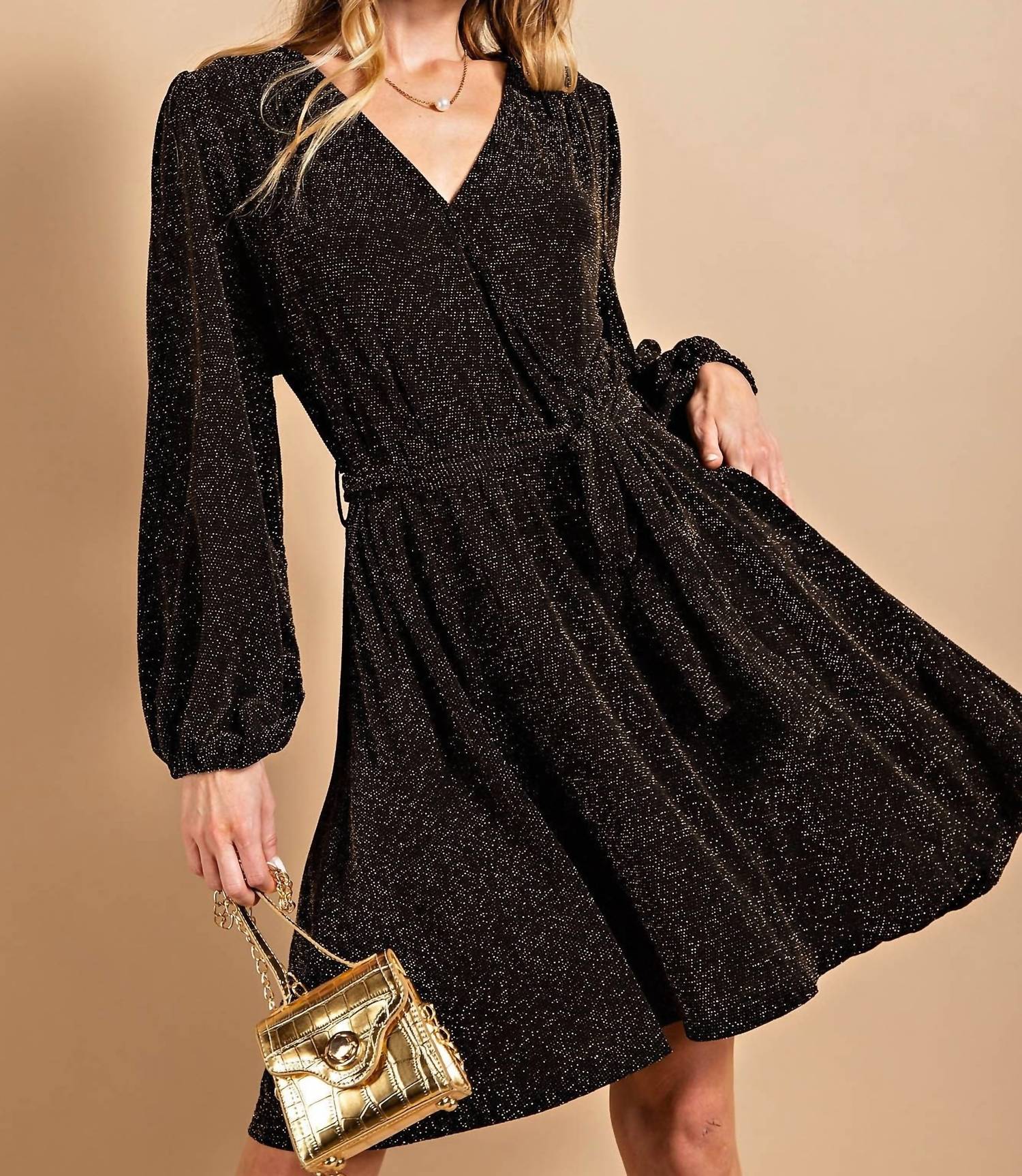 Kori - Metallic Party Dress