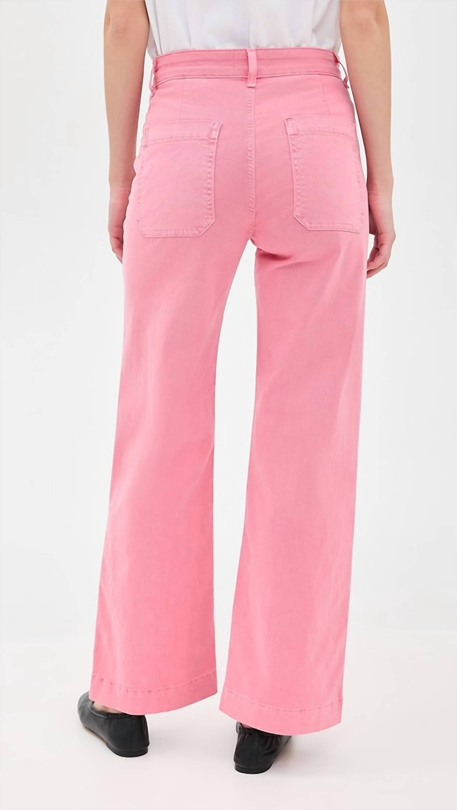 Askk Ny - Sailor Twill Cropped Leg Jeans