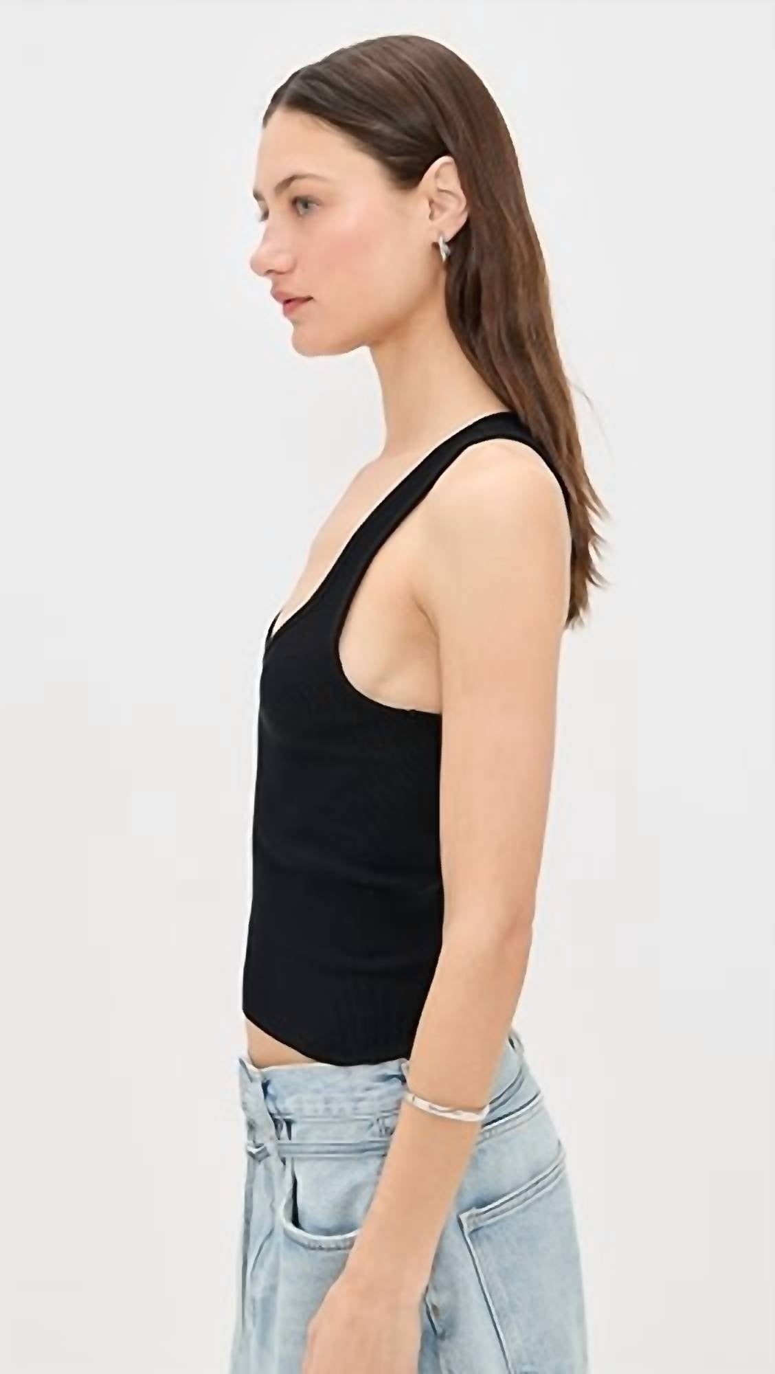 Re/Done - Cut Off Tank Top