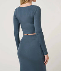 Travismathew - Solara Rib Long Sleeve Top
