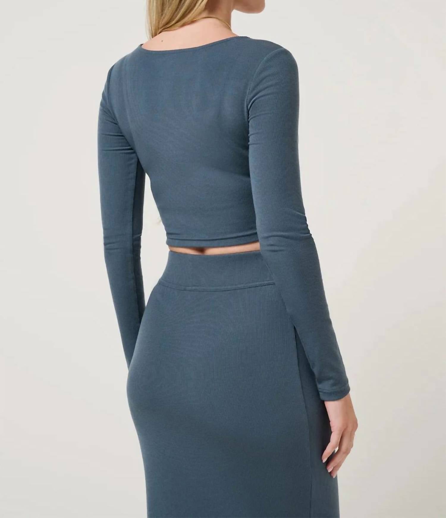 Travismathew - Solara Rib Long Sleeve Top