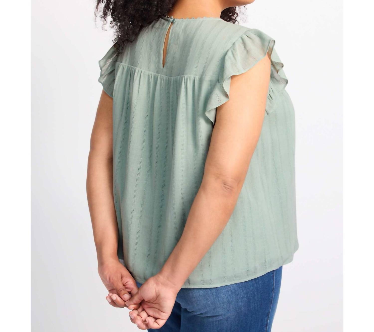 Daniel Rainn - Raegan Lace Detail Blouse - Plus