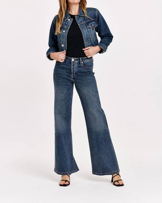 Dear John Denim - Farrah Super High Rise Wide Leg Jean