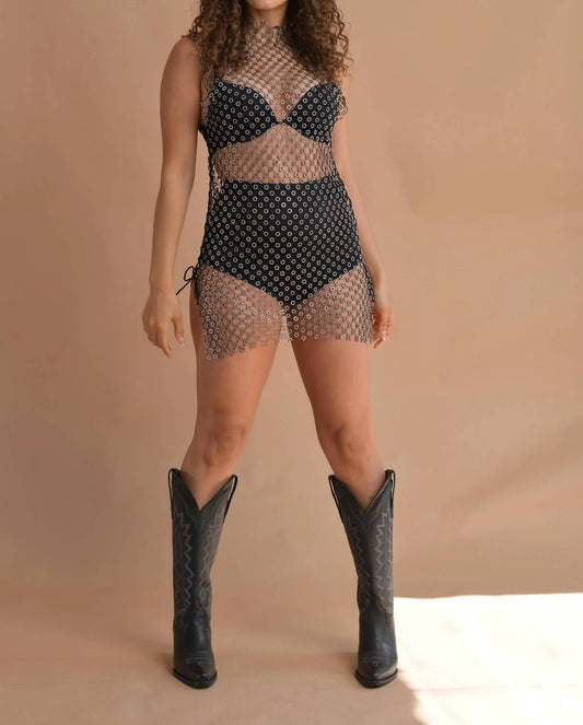 Cotton Candy - Sea Sparkle Rhinestone Coverup