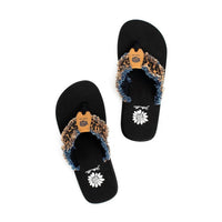 Yellowbox - Women's Chic Twist With Fringe Flipflop