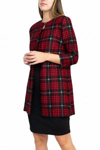 Danny & Nicole - Scoop Neck Sleeveless Knit Dress With Matching Jacket Set