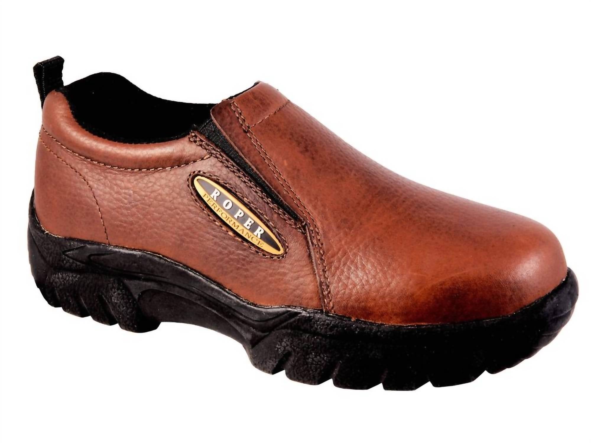 Roper - Men's Wide Width Performance Slip On Western Shoes