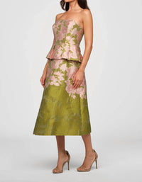 Kay Unger - Imogen Tea Length Midi Dress