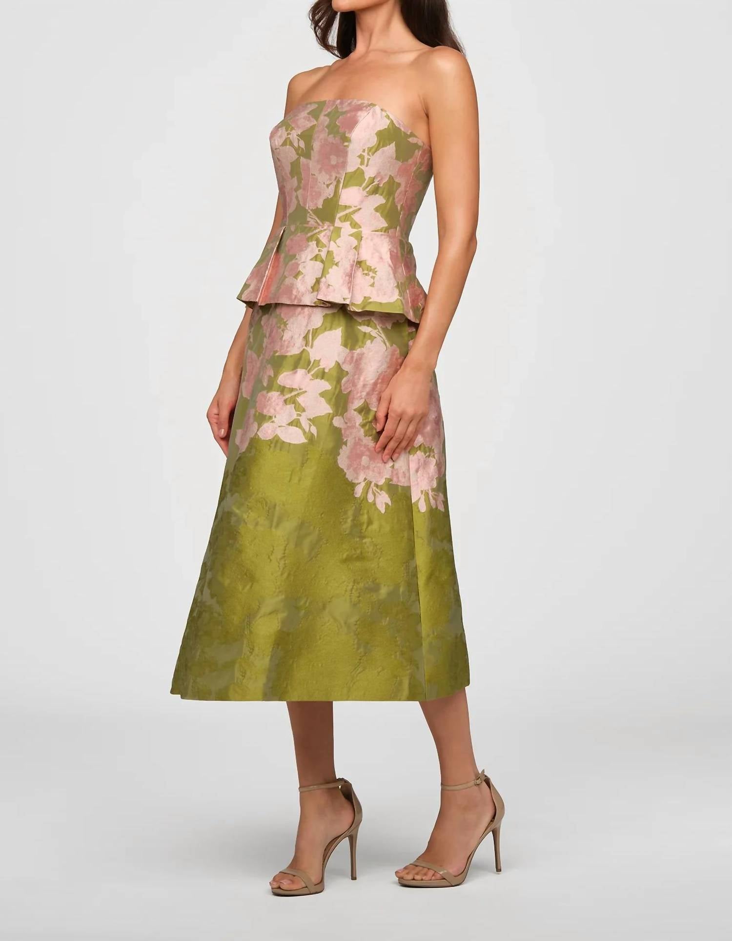 Kay Unger - Imogen Tea Length Midi Dress