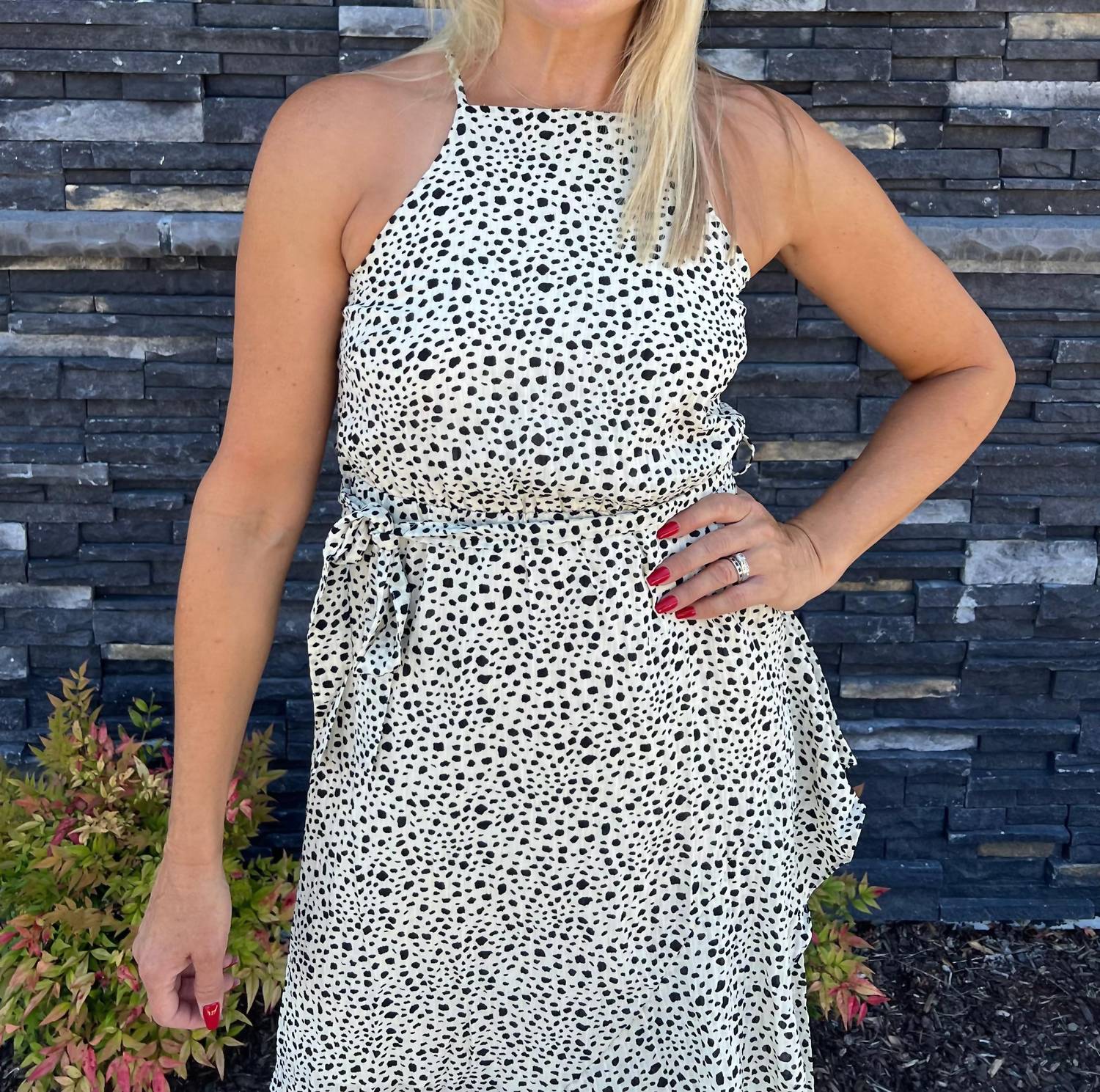 Thml - Spotted Print Dress