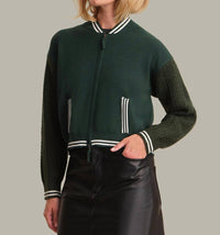 525 America - Cable Sleeve Bomber Jacket