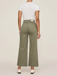 Dl1961 - Women'S - Hepburn Wide Leg High Rise Ankle Pants