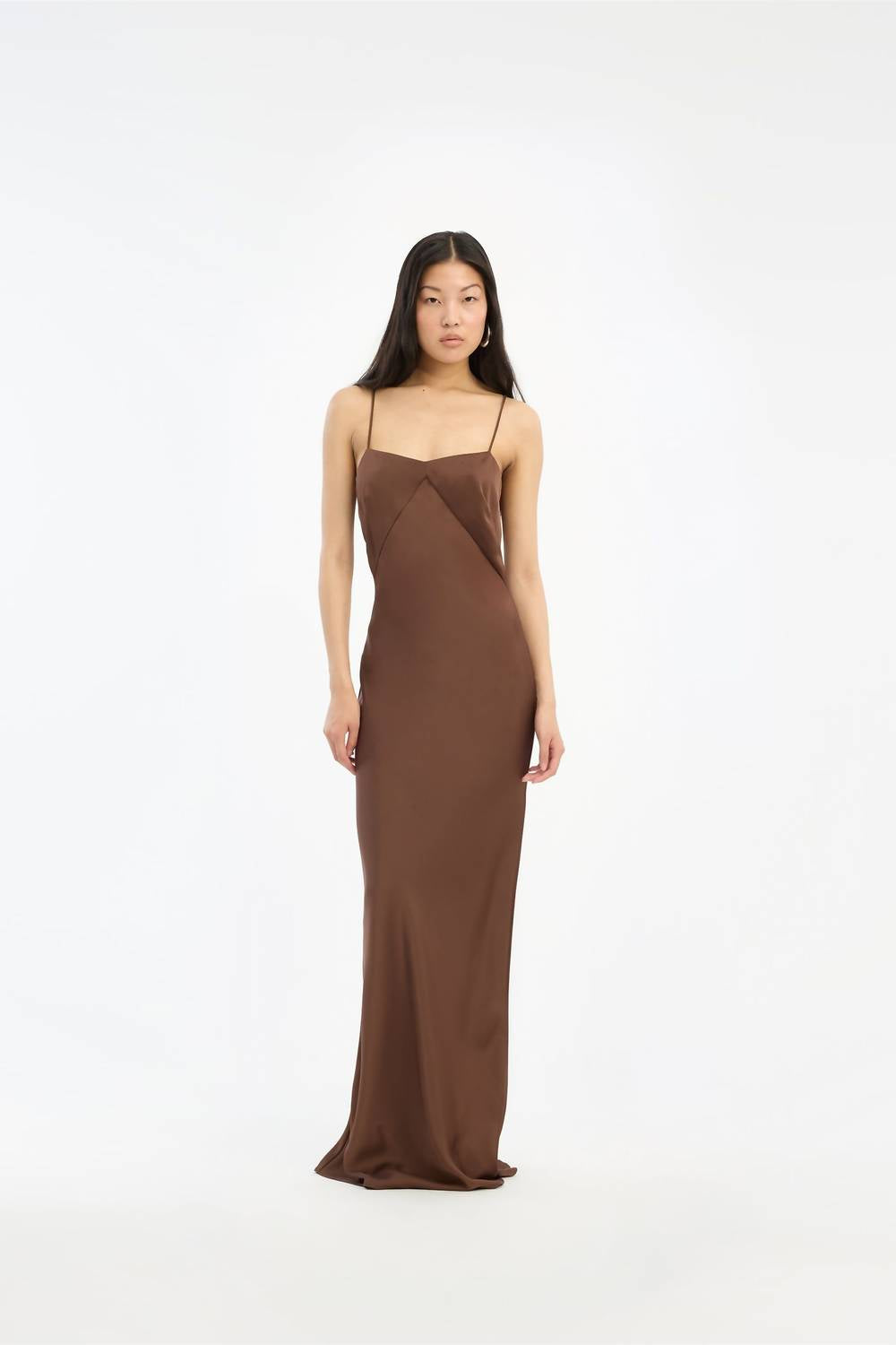 Rotate - Satin Maxi Slip Dress