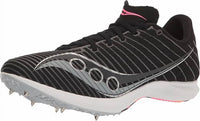 SAUCONY Men's Velocity Mid-distance Track Shoes in black - men's shoe