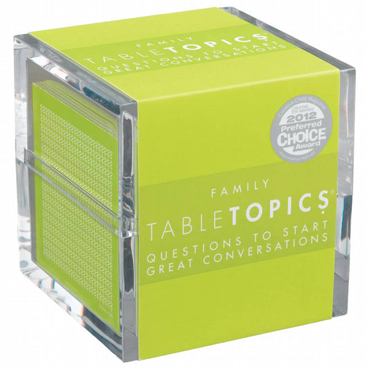 Tabletopics - CONVERSATION STARTERS - FAMILY EDITION