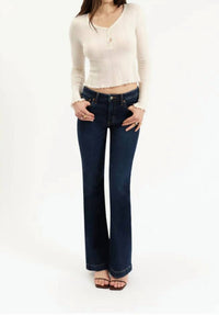 Daze - Heartbreaker Mid Rise Flare Jeans