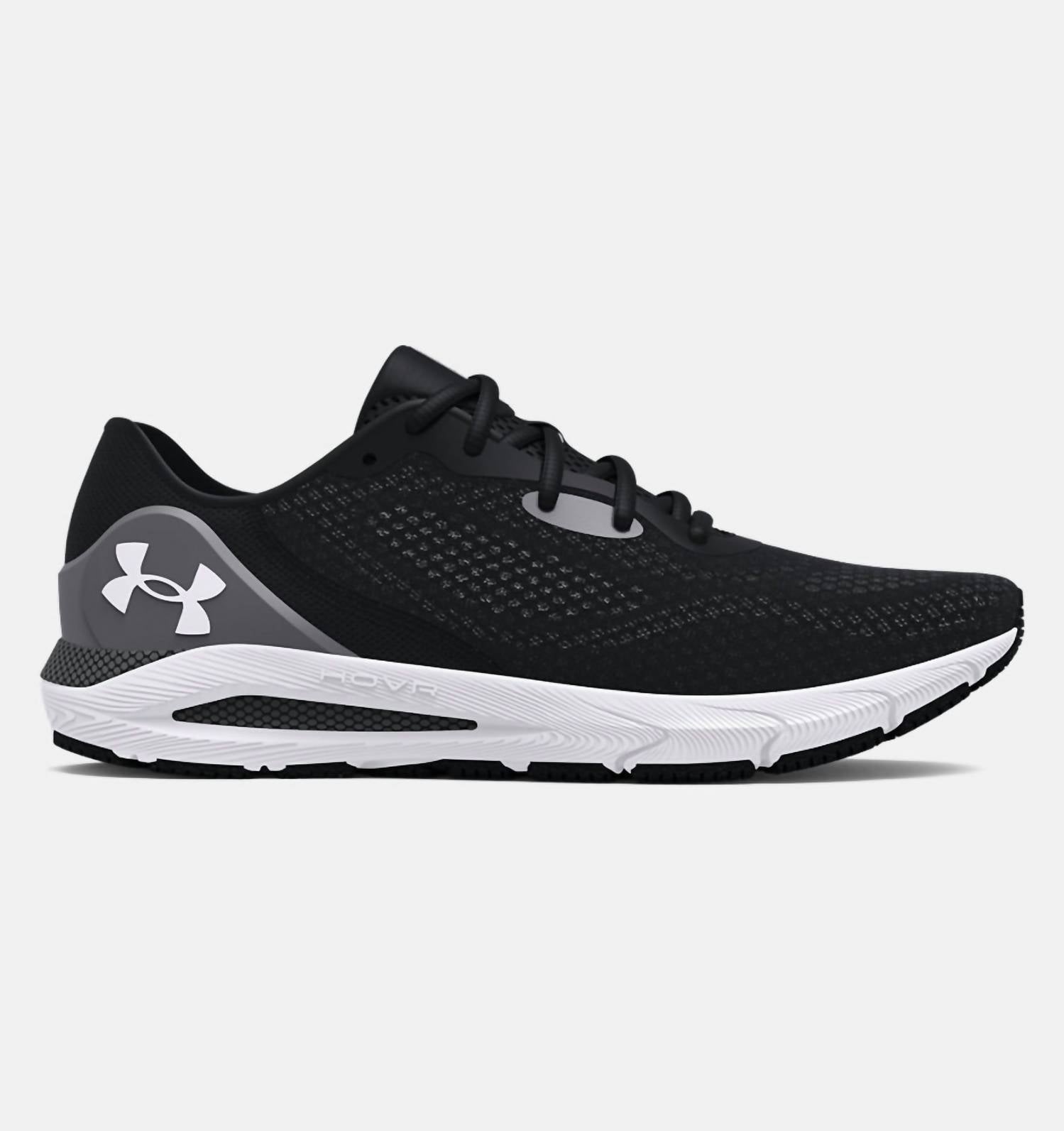 UNDER ARMOUR Men's Hovr Sonic 5 Running Shoes in black - men's shoe