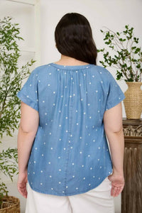 Blu Pepper - Della Short-sleeve Top - Plus