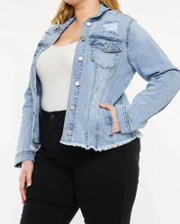 Kancan - Zoey Denim Jacket - Plus