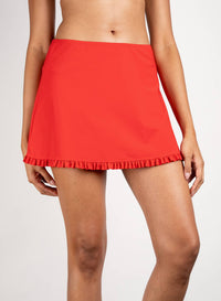 Karla Colletto - Ruffle A-line Skirt