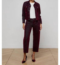 L'Agence - Maven Stretch Denim Slim Jacket