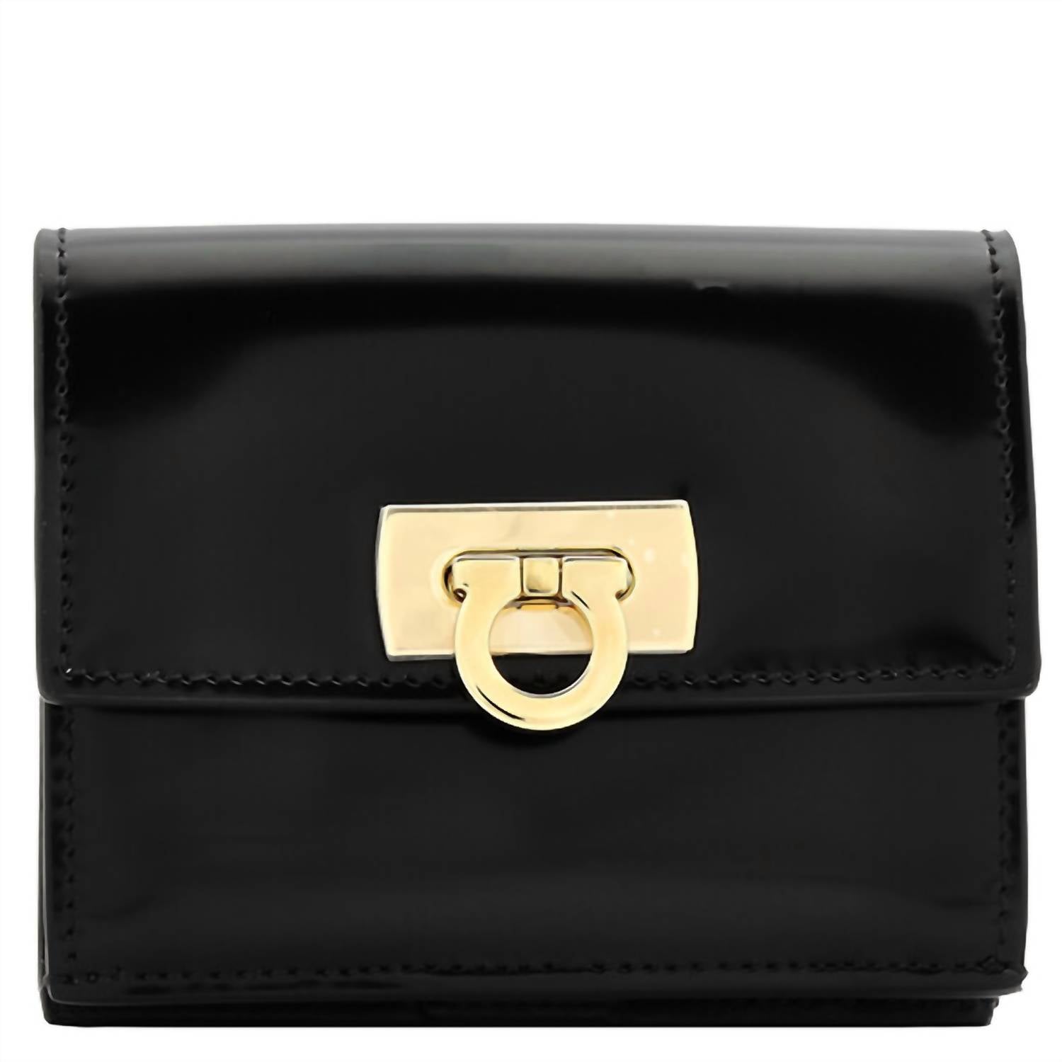 Salvatore Ferragamo - Women's Clasp Wanda French Folding Wallet
