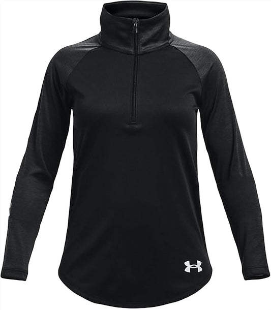 Under Armour - Girls' Tech Graphic Half Zip Top