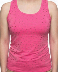 Azi - Everyday Jade Rhinestone Tank