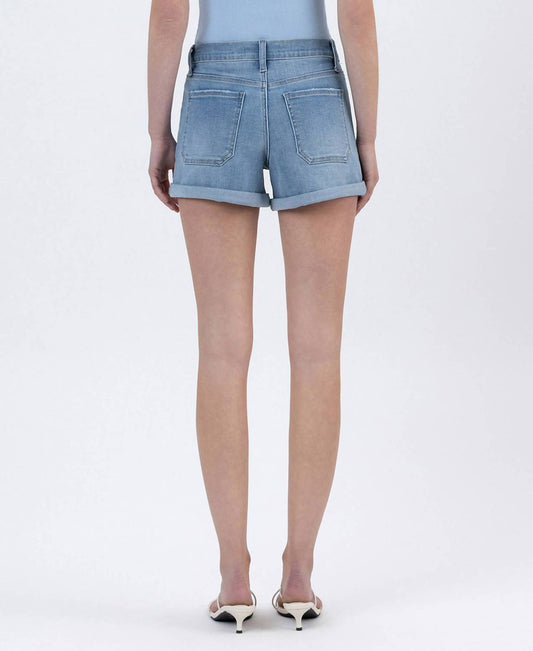 Lovervet - Double Cuffed Denim Shorts