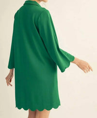 Jodifl Come My Way Dress in kelly green - women's dress - alternate view
