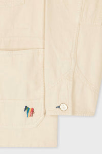 Paul Smith - Cotton-linen Broad Stripe Zebra Work Jacket