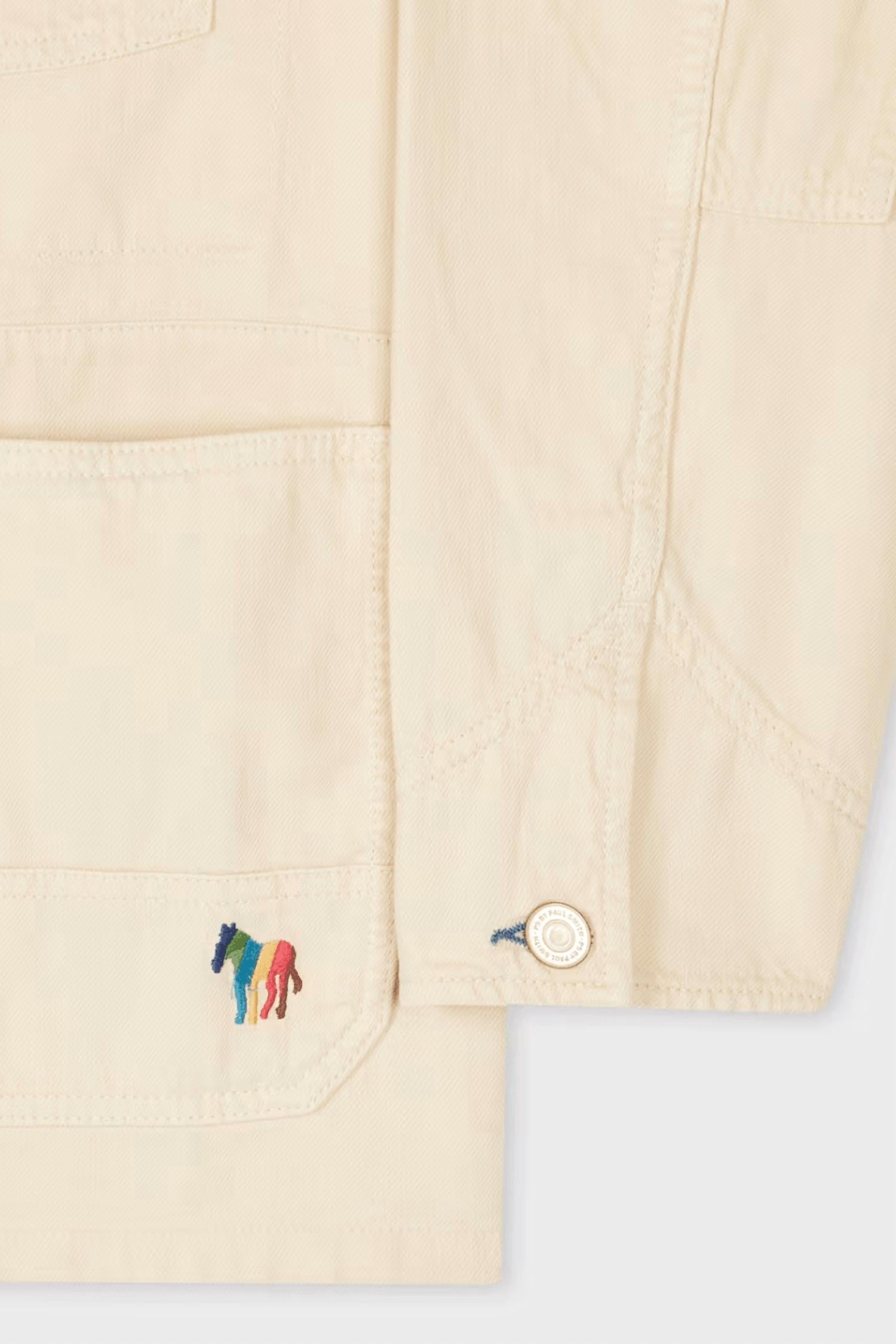 Paul Smith - Cotton-linen Broad Stripe Zebra Work Jacket