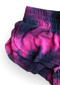 Rowdy Sprout - Girl's Terry Tie Dye Short
