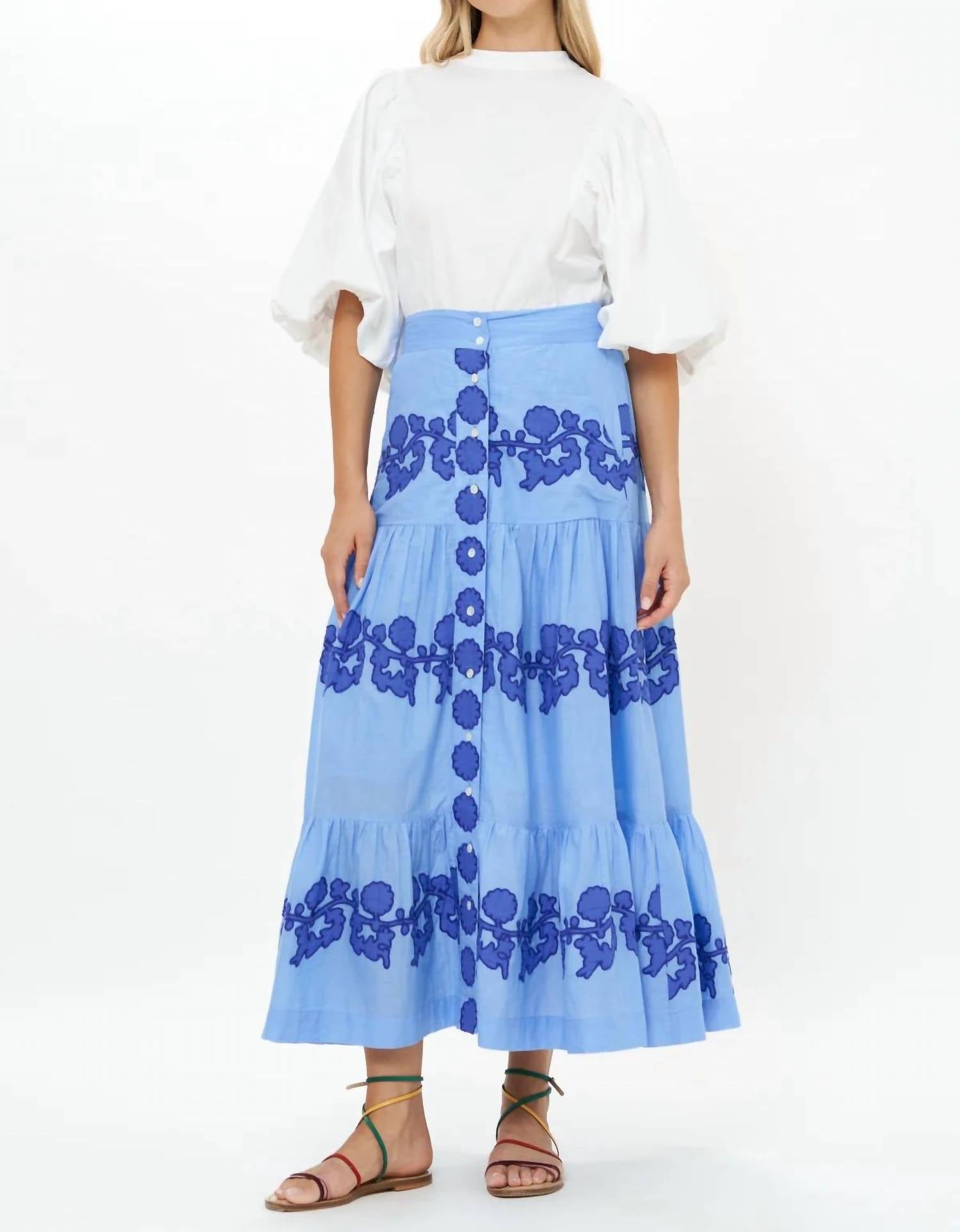Oliphant - Button Front Skirt