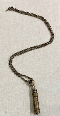 French Kande - PRE LOVED Chemin de Fer Pendant Chain Necklace