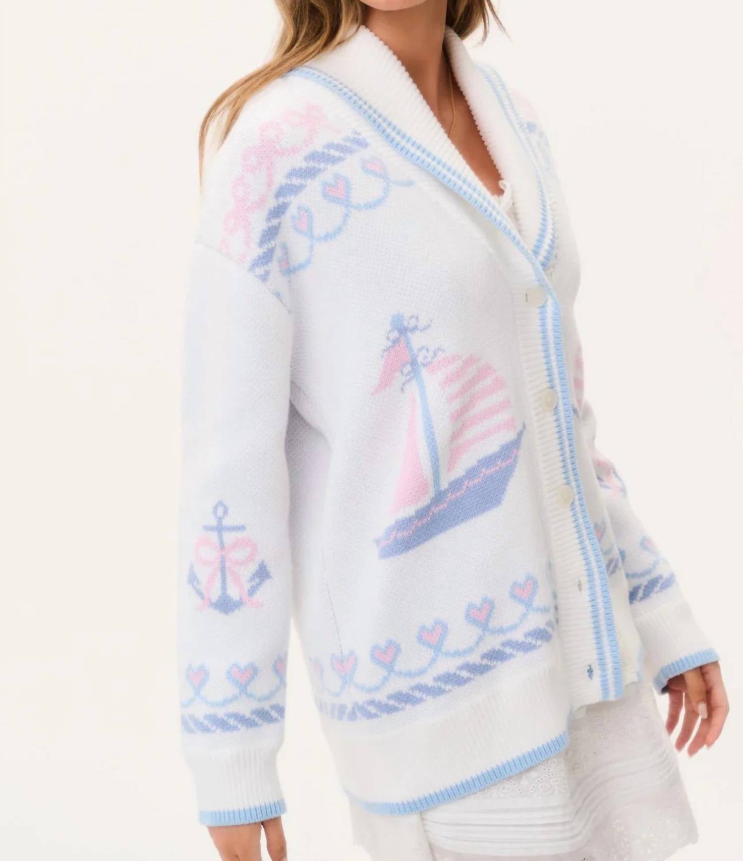 Loveshackfancy - Aribella Long Sleeve Cardigan