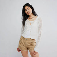 Free People - Maris Fine Gauge Cardigan