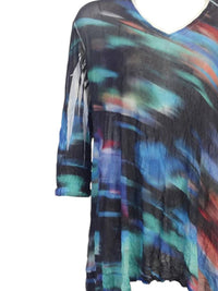 Jess & Jane - Spectra Soft Mesh Crushed Tunic Top