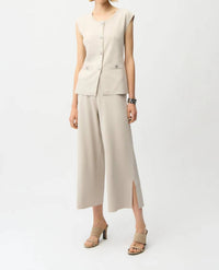 Joseph Ribkoff - Button Front Knitted Vest Top