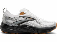 BROOKS Men's Glycerin Gts 22 Running Shoes in white grey black 2 - men's shoe